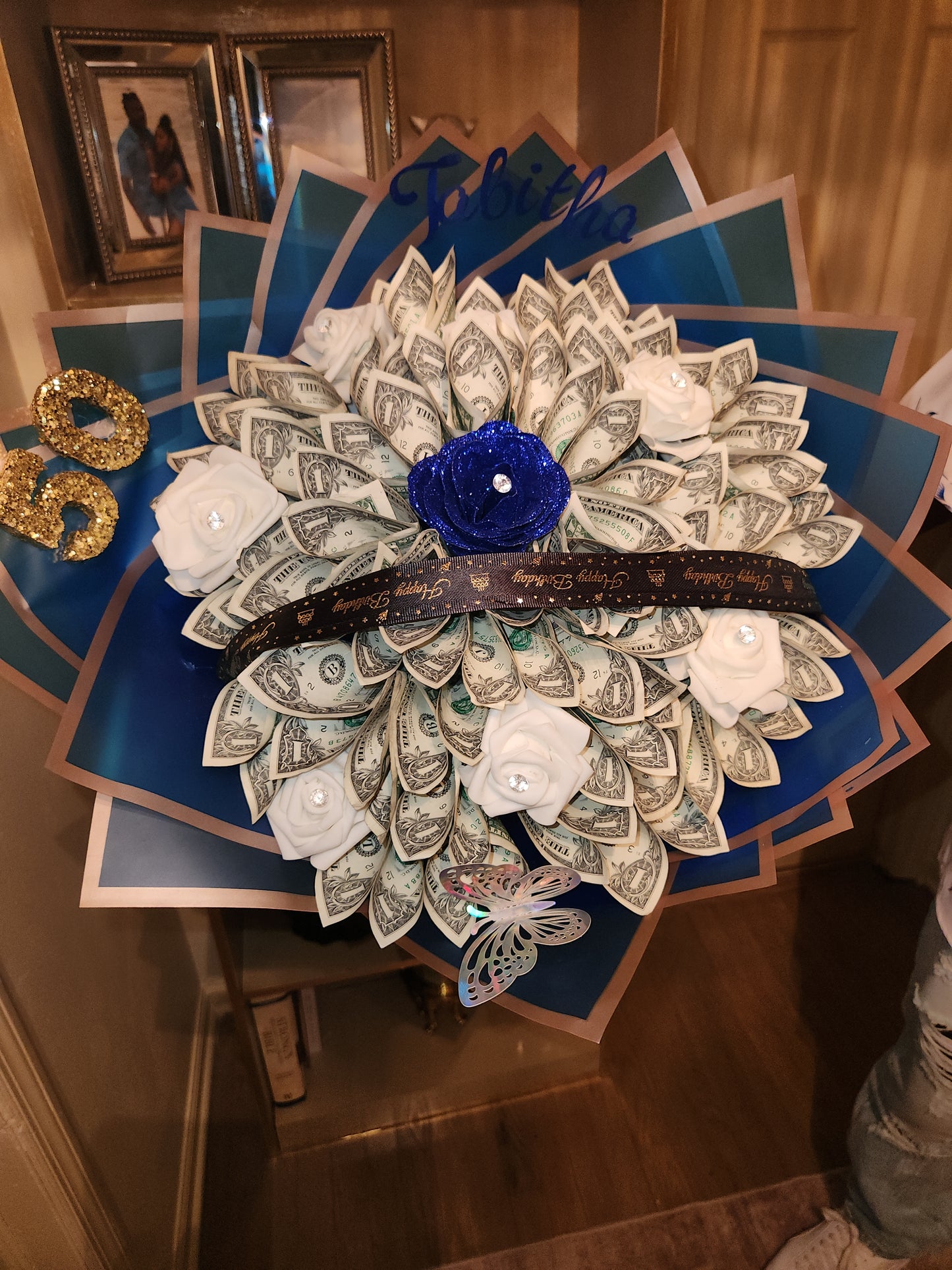 $50 Money Bouquet (MONEY IS INCLUDED WITH THE TOTAL PRICE)