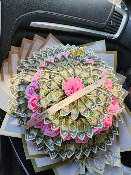 $150 Money Bouquet(MONEY IS INCLUDED WITH THE TOTAL PRICE)